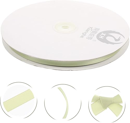 Miniatura 2 de COHEALI 8 rollos de cintas de poliéster para hacer lazos para el cabello, cinta cortable, cinta de embalaje de regalo de Navidad, lazos para el