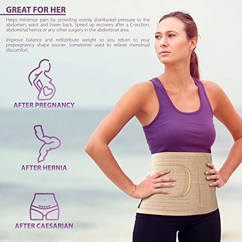 Fajas Abdominales ORTONYX Beige y Negro 9.5" S/ML miniatura 4