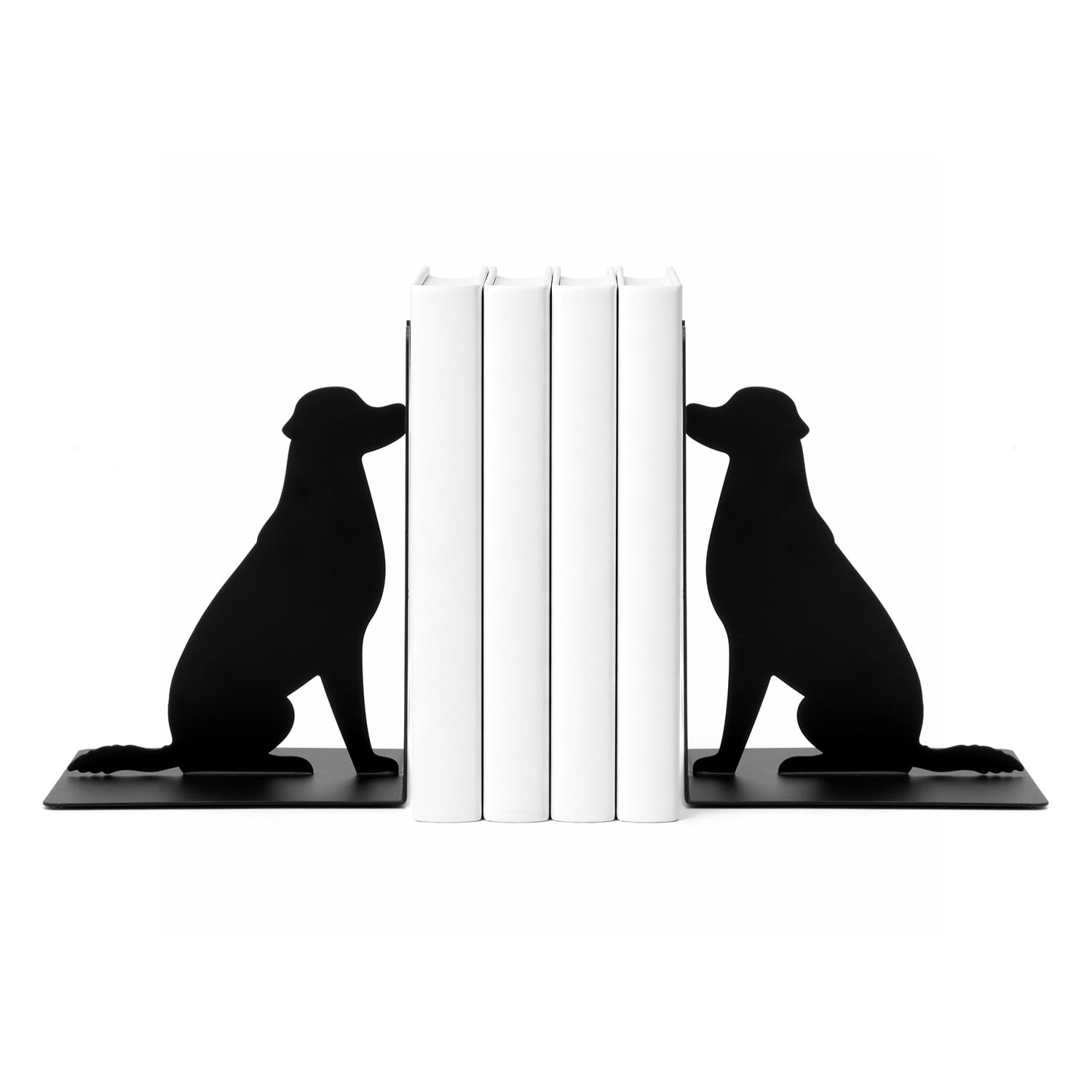 CKB LTD Set of 2 Dog at the Gate Bookends, Cute Sheepdog 3D Book Ends