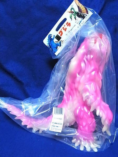 マルサン ヘドラ 450/夜桜蓄光//ソフビ ヘドラ ソフビ 450 蓄光