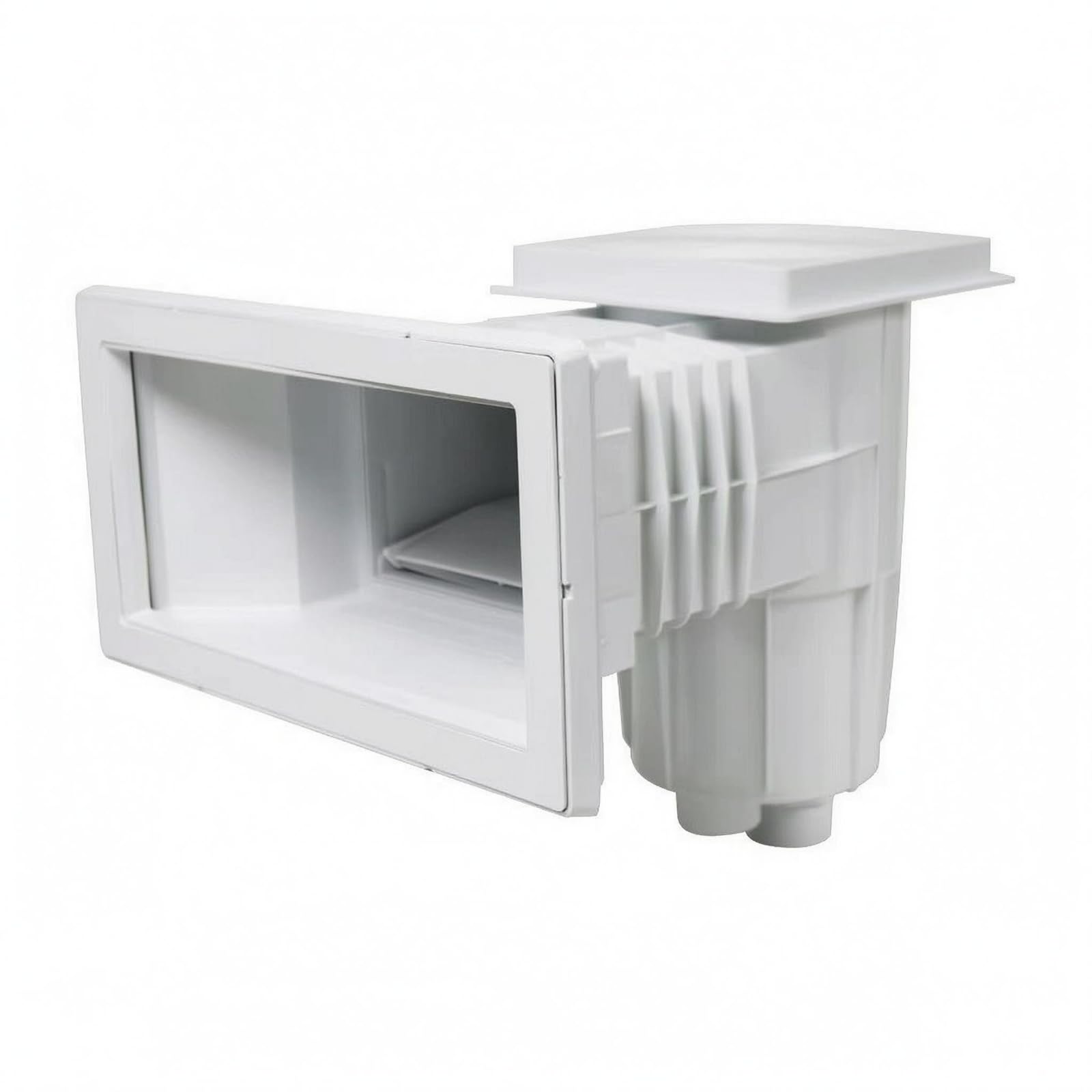 Skimmer para Piscina Limpiador de Superficie Recogedor Filtro Desnatador de Agua de Fácil Acople con Secciones de Entrada y Salida Claras Adecuado, Style to 6