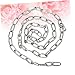 OATIPHO Sturdy Stainless Steel Chain Meters Industrial Bearing Chain Pet Leash Anchor for Outdoor Use