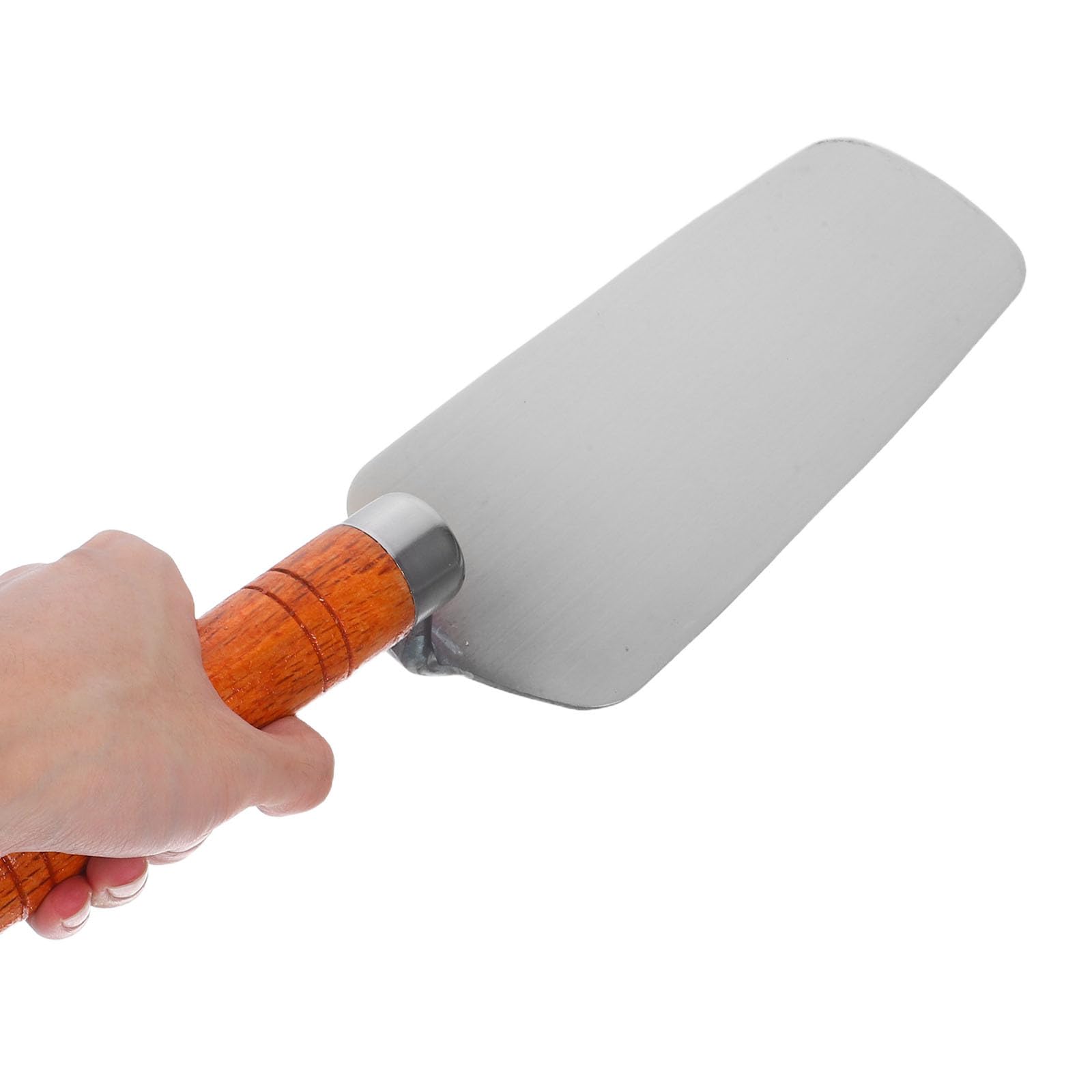 DOITOOL Cazzuola per Intonaco in Acciaio Inossidabile 45# Impugnatura Ergonomica Utensile per Finitura Liscia di Muratura e Cemento Set Professionale Versatile per Lavori Interni ed