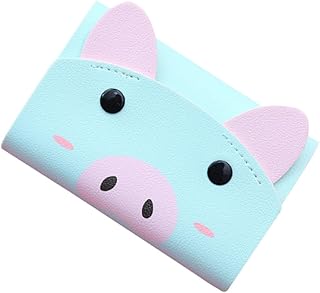 Amosfun Carteira Porta-Crachá Porta-Cartão Porta-Chaves Carteira Porta-Chaves Bolsa Feminina Bolsa De Crédito Porta-Crachá Carteira Porta-Porco Porta-Cartoon Porta-Animais Porta-Cartão De