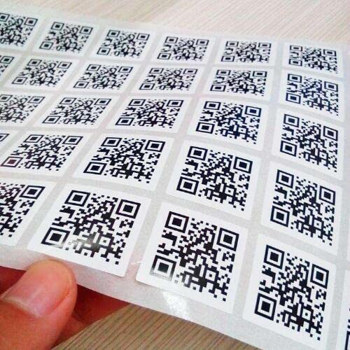 250 Full Colour Square (50mm) Custom Printed Self Adhesive Paper Sticker Labels