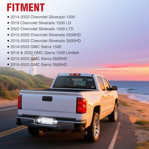 Image of Nilight 2PCS License Plate Lights for 2014-2023 Chevy Silverado 1500