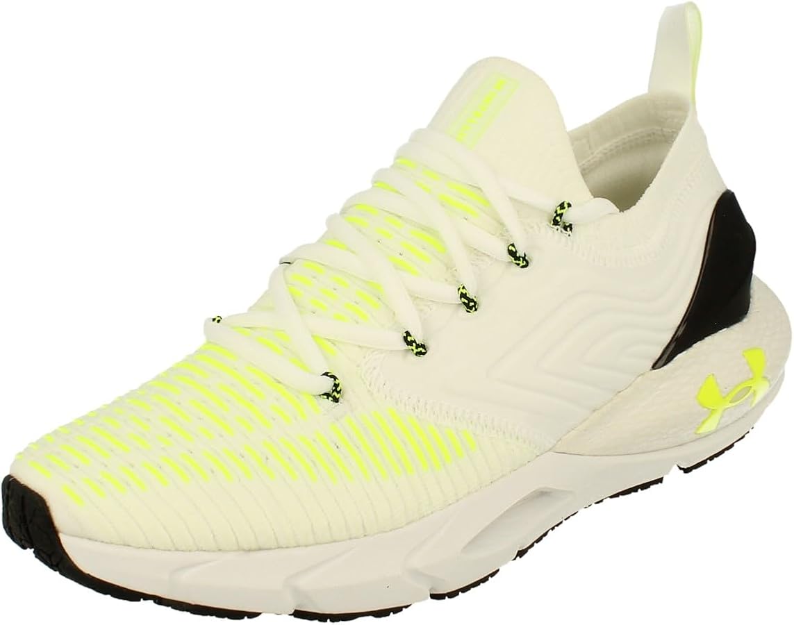 Amazon | Under Armour Men's HOVR Phantom 2 (White/Black/Lime, 8.5