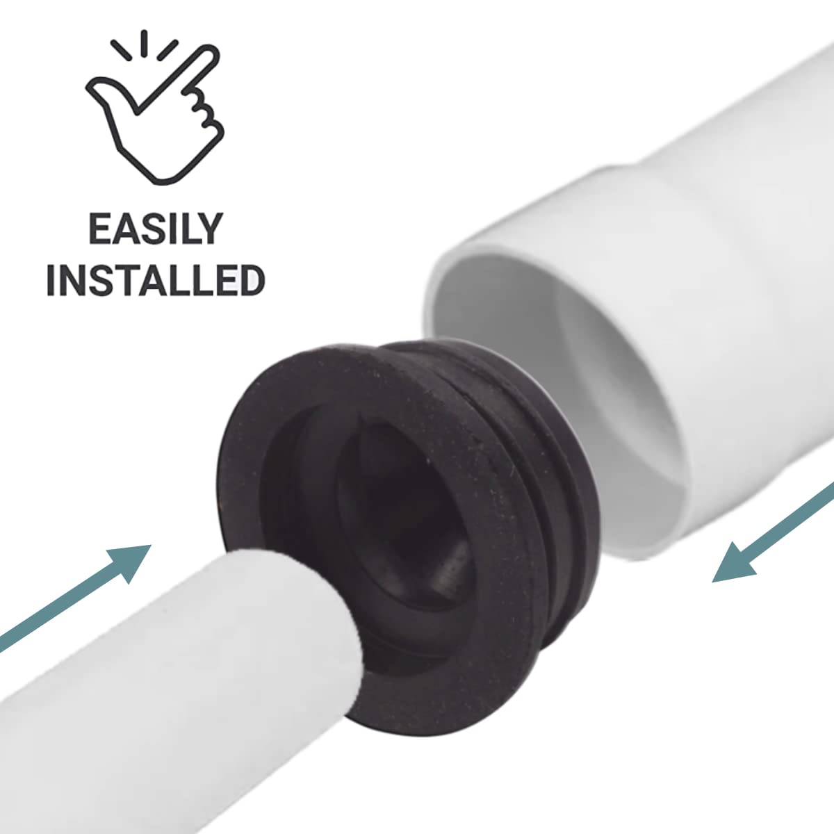 Connettore Per Tubo Di Scarico Marmitta 2 Pollici 51 Mm Manicotto A Doppio Morsetto Accessorio Per Auto~p143209426 - Foto 8