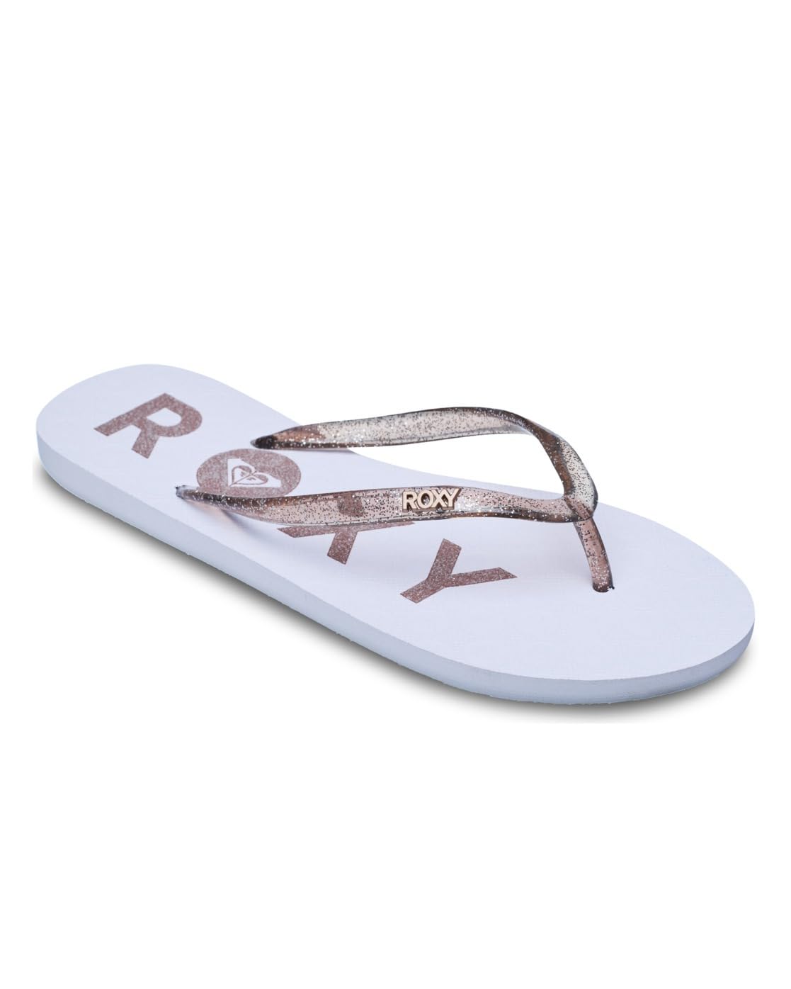 Roxy Women's Blanc Flip-Flops Viva Sparkle