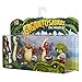 Gigantosaurus Character Figures 4 Pack with Articulated Arms & Tails, Dinosaur Toys Stand Approx. 3-3.5