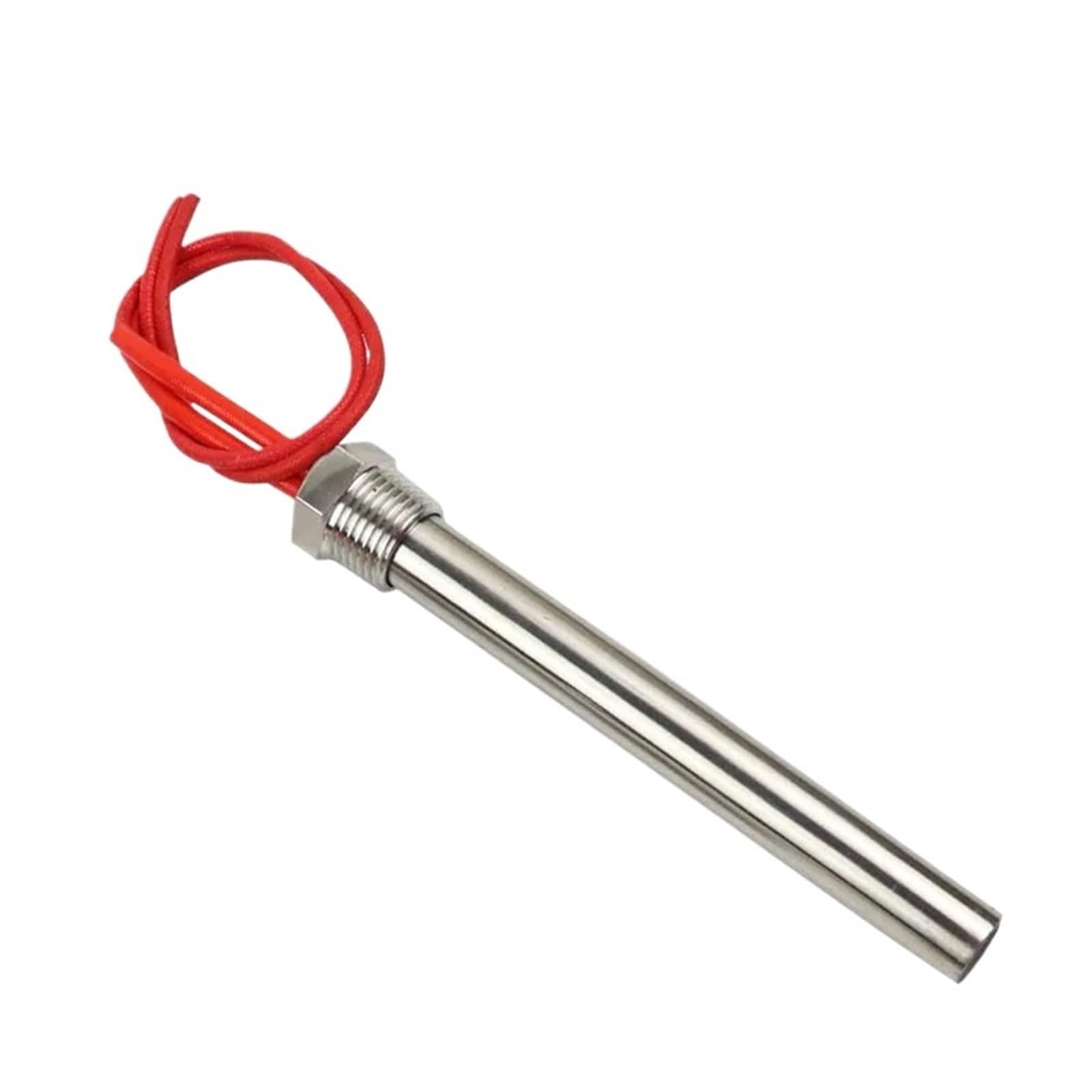 220 V Heizpatrone DN15 (21 mm), 2,5 kW/3 kW, zylindrisches Tauchheizelement, rohrförmig, 1/2 Zoll, Wasser, 1 Stück(3KW 16x400mm)
