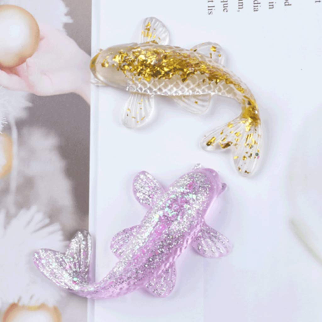 6er-Set Tier-Silikonformen Für Epoxidharz – Bär, Schildkröte, Hund, Koi, Vogel, 3D-Formen Für Schmuck & DIY