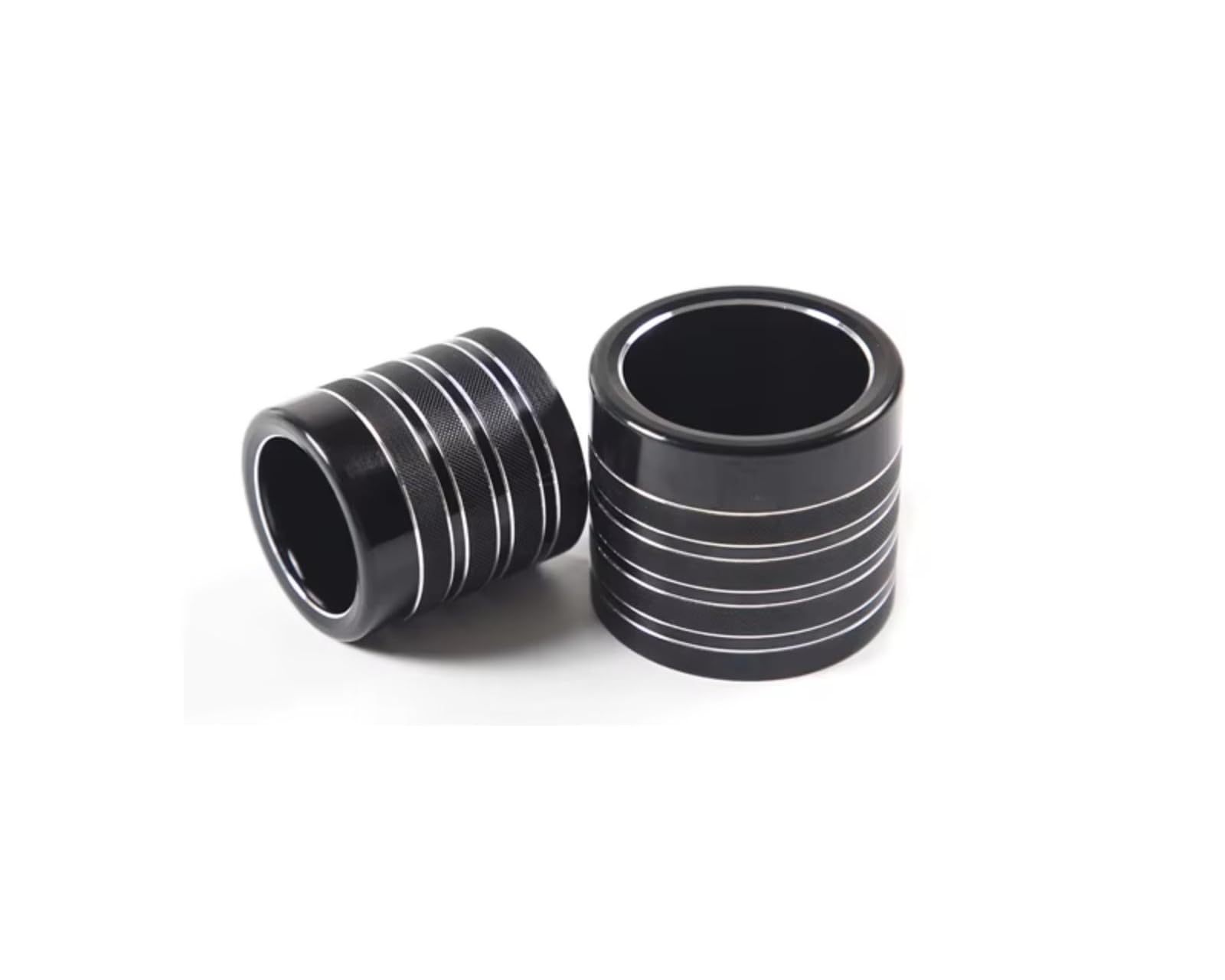 Amxaqjc Black Car Interior Moulding Trim For Toyota For Fj For Cruiser 2007-2021 Car Gear Shift Collars Auto Head Knob Cover Sleeve Protection Interior Accessory(Black)
