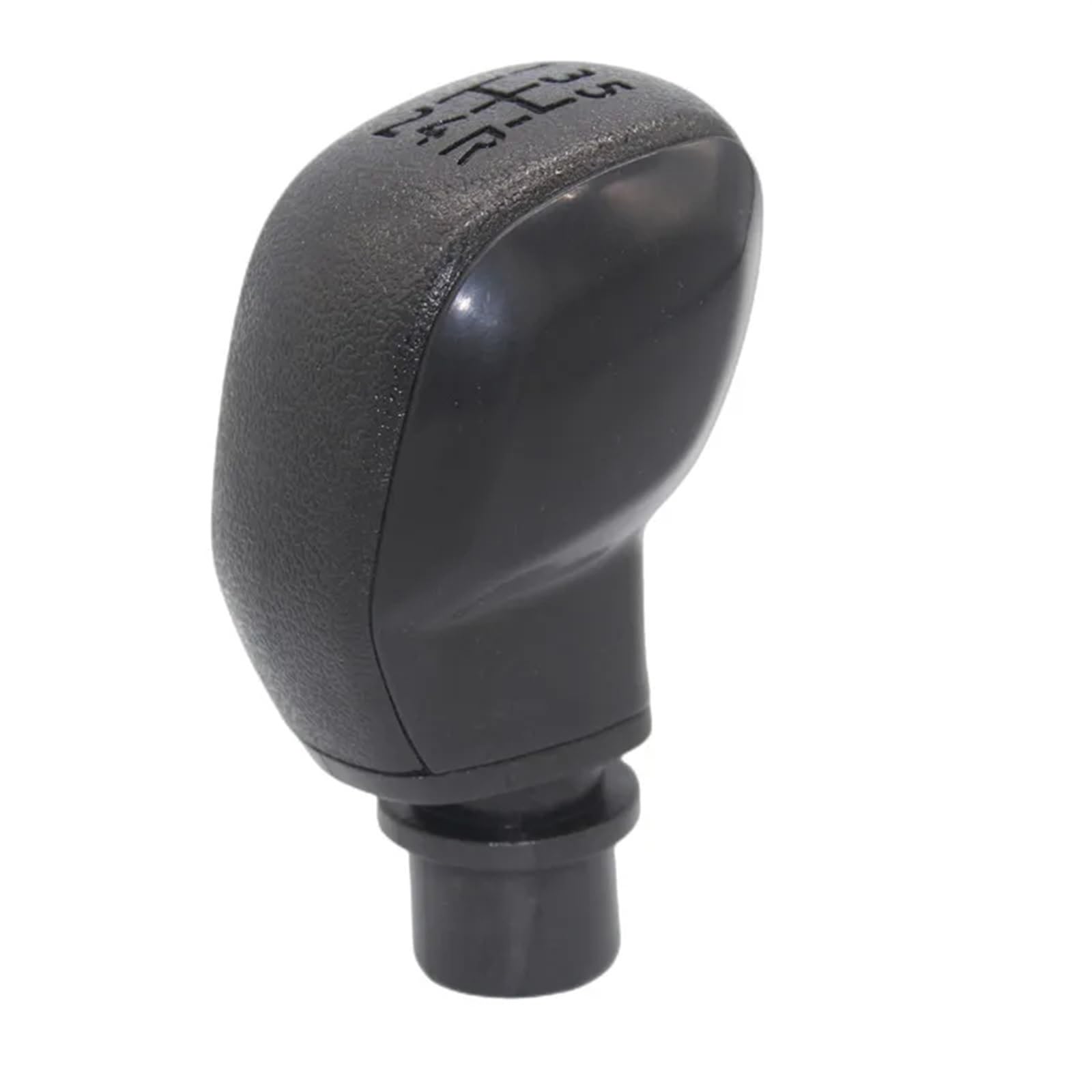 HSUKIHO Car Shift Knob Cover for Citroen for C4 MK1 (2004-2008) Manual Gear Shift Knob Gear Shift Collar Gaiter Boot Cover(Black Gear knob)