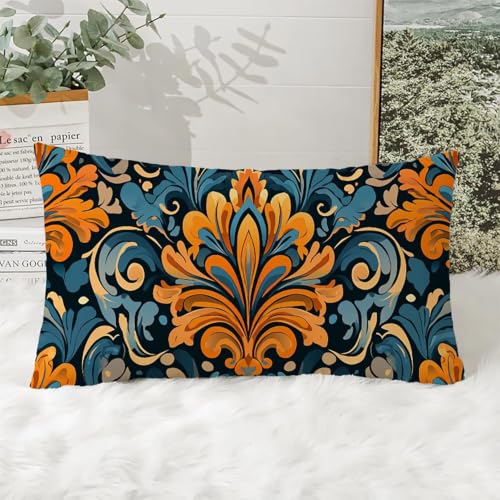 Housses de coussins velours bohême pour un salon cocooning chic