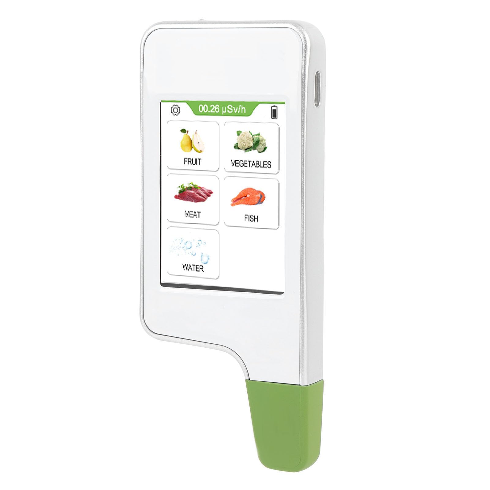 LICAEVEY Tester Nitrati, Misuratore TDS con Rilevatore Nitrati Alimentari 2 in 1 per Frutta Verdura, Carne, Misuratore TDS Acqua Portatile per Acquari Potabili, Risultati 3s Veloci e Accurati,