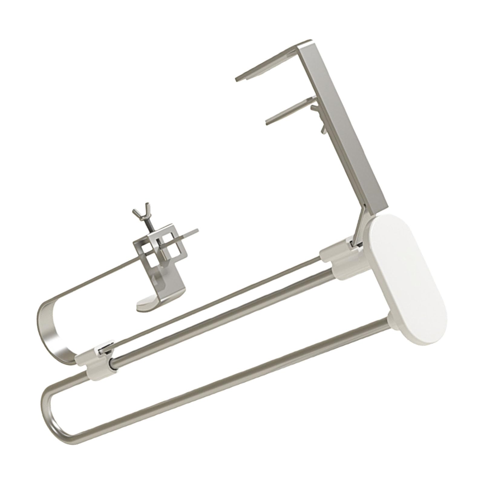 Retractable Garment Rack Expandable Hanger Rod Easy Installation Wardrobe Organiser for Clothes Skirts Space Saving Clothes Hanger Systems