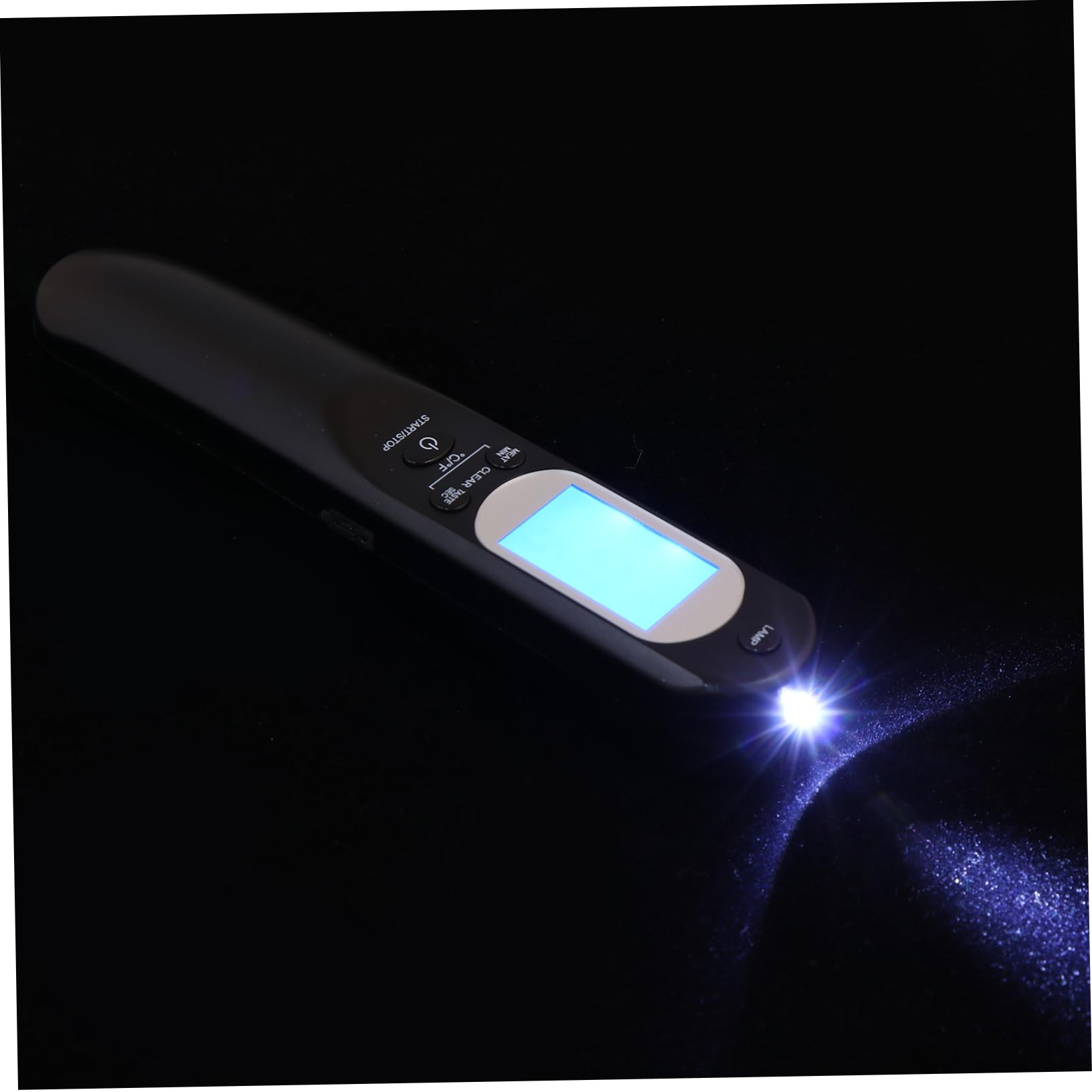 LIFKOME Termómetro Digital para Cocina Carga USB y Lectura Precisa, Termómetro para Barbacoa y Carne en Color Negro, Adecuado para Asados y Bbq