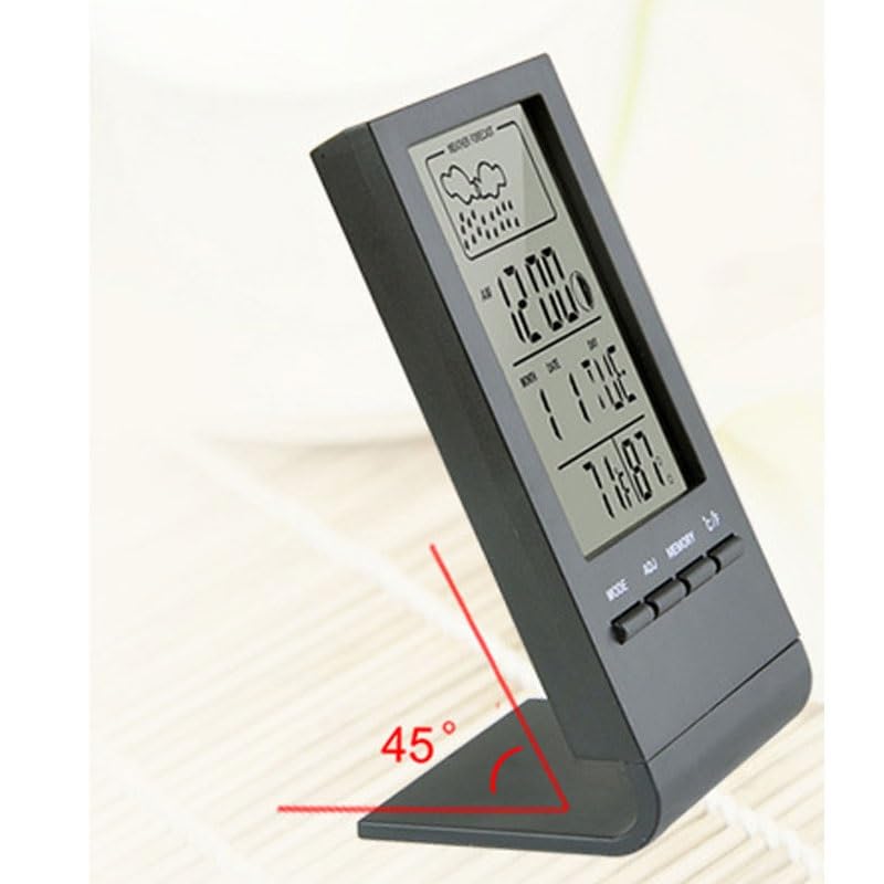ABS Electronic Desktop Household Temperature Humidity Meter Hygrometer(D)