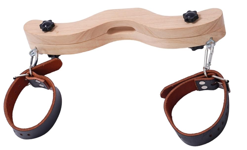 BDSM Menottes pour testicules Stimulateur SM réglable pour testicules Bondage Scrotum Fétiche Sextoy Menottes pour les pieds Écarteur de jambe