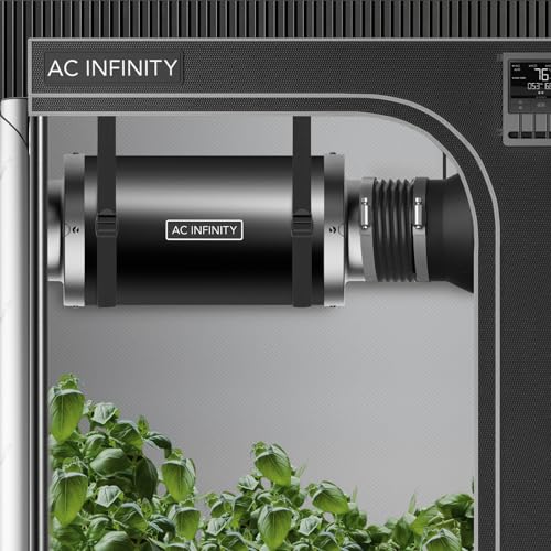 AC Infinity Rohrschalldämpfer 100 mm – für Inline-Lüfter und Lüftungssysteme in Growzelten und Hydrokultur-Anlagen