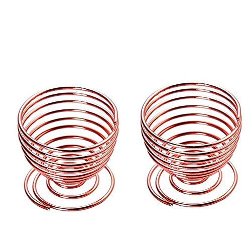 Kaptin 2 Pack Flexible Beauty Makeup Sponge Blender Holder, Sponge Drying Rack(Rose Gold)