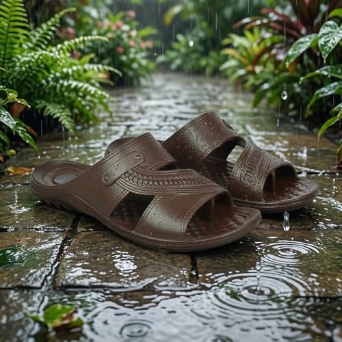 Image of AJANTA Men's Waterproof Sandals for Men | Monsoon & Outdoor Footwear | Lightweight Comfortable Walking Sandals | Anti-Skid Travel Open Toe Rainwear Sandals for Men