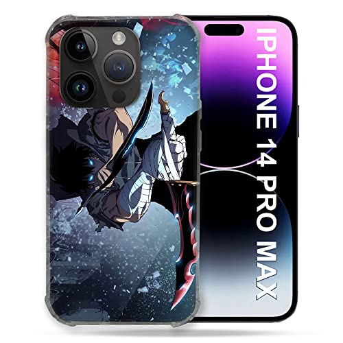 Coque Manga Solo Leveling Sung Epee pour iPhone 14 Pro Plus (6.7) - Cokitec
