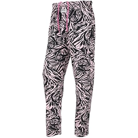 ZUBAZ 88 THE ORIGINAL PANT LIGHT PINK/BLACK TIGER XL Cover