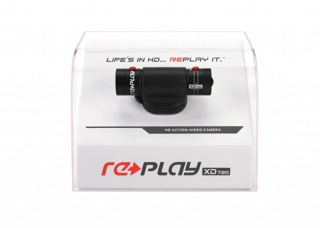 Replay XD720 Full 720p High Definition Wearable Action Video Camera Complete System + 8GB MicroSD