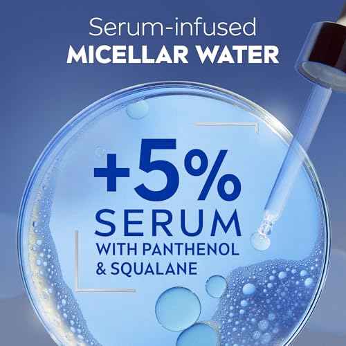 NIVEA Regenerating Serum Infused Micellar Water 400 ml (13.53 fl oz) – with Amino Acid – Gentle Face Cleanser & Makeup Remover for Daily Skincare Routine – Suitable for Sensitive Skin - image 5