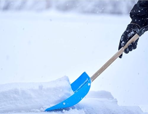 Miniatura 5 de Superio Pala de nieve pequeña para automóvil, pala de nieve portátil para entrada, eliminación de nieve, pala compacta, empujador de nieve para