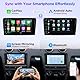 XTRONS 8 Zoll QLED IPS Android 14 Autoradio Qualcomm 665 Octa Core 8GB 256GB Eingebautes 4G LTE Car Play Android Auto HDMI-Ausgang WiFi GPS Bluetooth 5.0 Optional DAB OBD Für Audi A3 S3 RS3