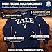 Campus ColorsAdult Arch & Logo Soft Style Gameday Crewneck Sweatshirt (Yale Bulldogs - Blue, Small)