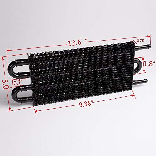 Universal 6An Remote Transmission Oil Cooler/Auto-Manual Radiator Converter