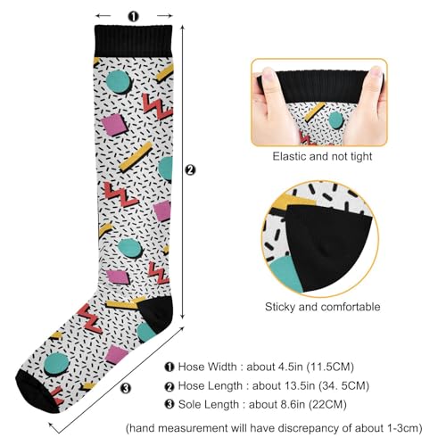 Image of Compression Socks for Women & Men, Knee High Socks for Circulation Medical Running Athletic Nurse Travel