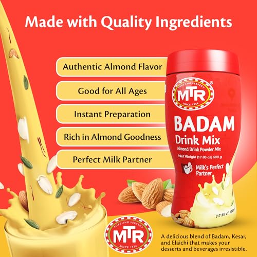 MTR Badam Drink Mix Pet Jar 500g