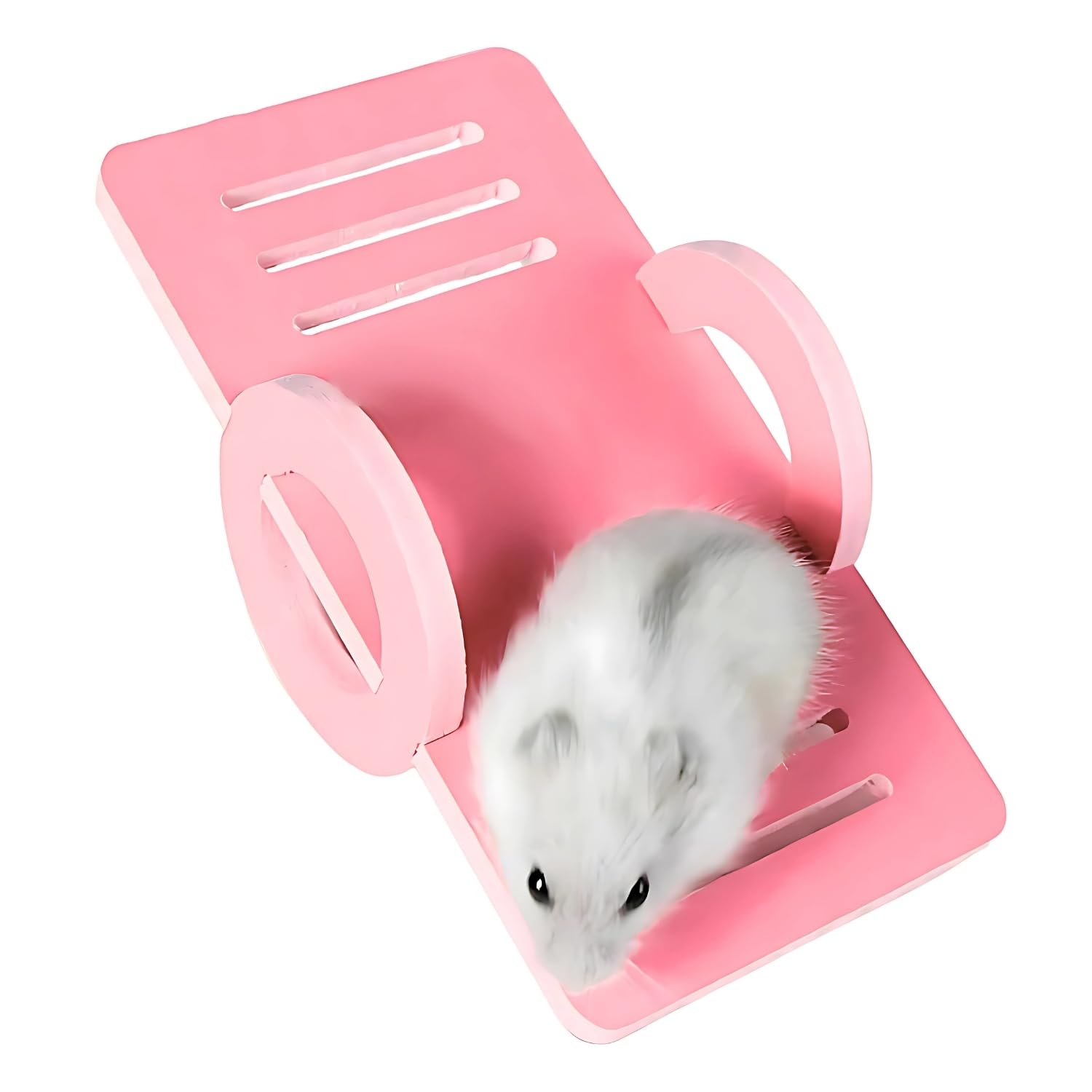 Sage Square Hamster Foam See-Saw – Fun Interactive Toy for Small Pets, Safe, Lightweight & Durable Hamster Playground Accessory, Ideal for Hamsters, Gerbils, Mice, Promotes Physical Activity & Entert-image-37