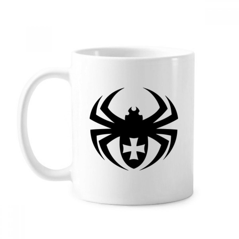 Tasse à Café Gothique Something Different - Araignée Noire - Boîte Cadeau