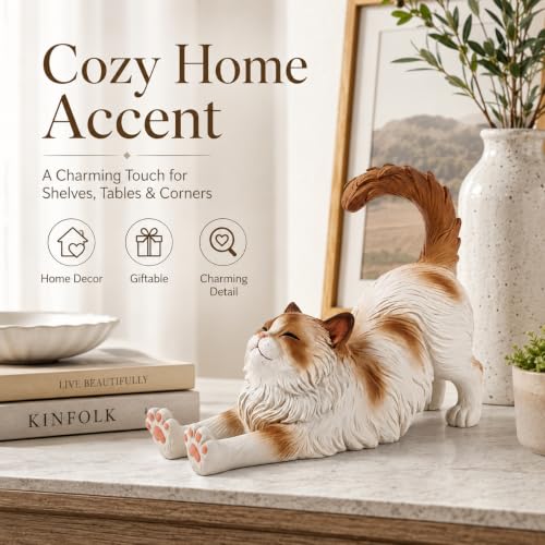 benesowud Cat Phone -Shaped Phone Standi 5.90Inch Phone Mount for Office、Home Decor, for Cat Lovers & Ladies - image 7