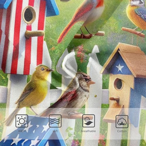 Patriotic Birdhouse Garden Floral Girls Underwear Toddler 2t Cotton Girl Panties Cute Animals Briefs Underpants3