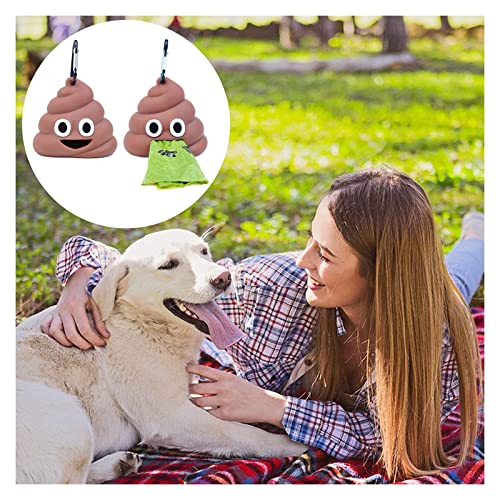 Haustier Müllsack Spender Haustier Poop Hundekotbeutel Halter Auslaufsichere Kotbeutelspender Hundekot Tasche Spender Hundekotbeutelspender Hundehaufen Kotbeutel Tragbarer Müllsack Spenders 2 Stücke