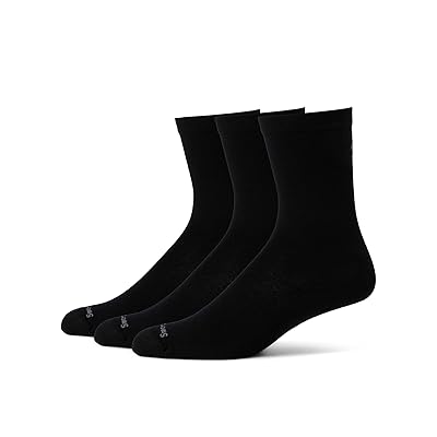 Smartwool Everyday Anchor Line Crew Socks 3 Pack Knee High Socks Shoes Black
