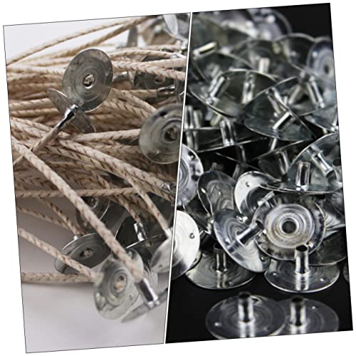 Base metálica para mechas de vela 400 piezas miniatura 3