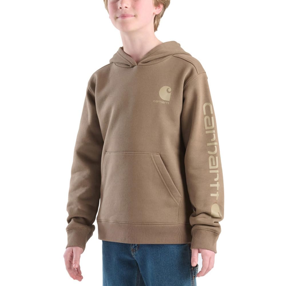 Carhartt Boys Long Sleeve Hooded Sweatshirt