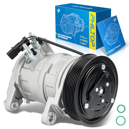 Image of PHILTOP C1422 NEW Air Conditioner AC Compressor with Clutch for Dodge Ram 1500 2003-2008 5.7L,Ram 2500 /3500 2003-2008 5.7L