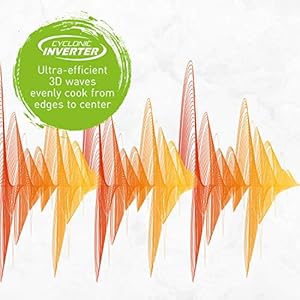 Panasonic countertopbuilt in microwave oven with cyclonic wave inverter technology and 1250w of cooking power nn sd975s 22 cu ft stainless steelsilver 27 trim kit 27 inch silver  urban country home decor