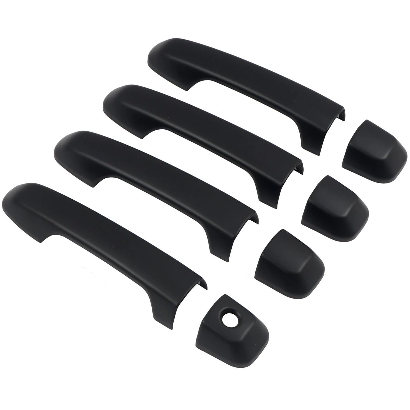 YSDSLS Car Accessories Exterior Side Door Handles Cover Trim for Toyota for 4Runner 2010-2023(No smart Holes)