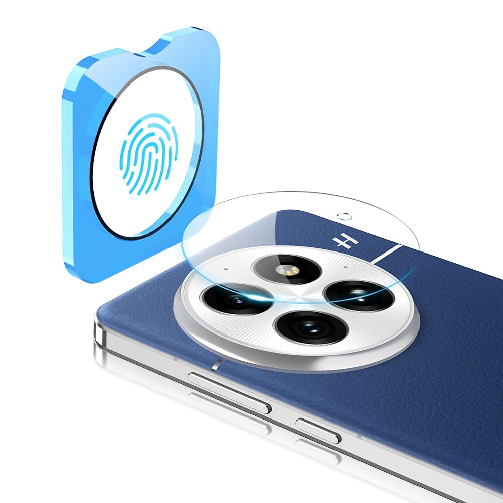 Pack of 2 for OnePlus 13 Camera Protection Tempered Glass HD Anti-Scratch One-Piece Tempered Glass Camera Protective Film for OnePlus 13