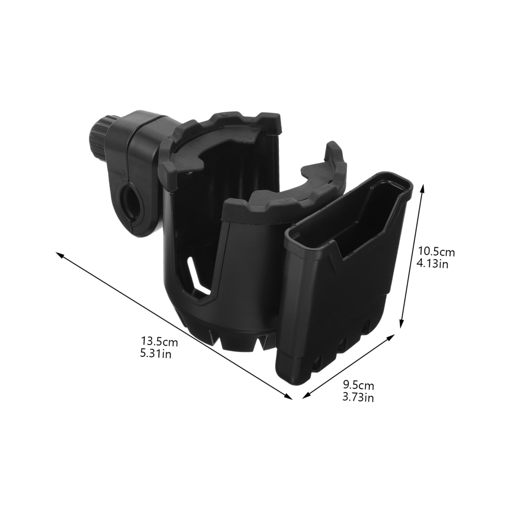 Healeved 4pezzi Portabicchieri Per Carrozzine Deambulatori e Passeggini Per Tazze e Bottiglie Facile Installare e Compatibile